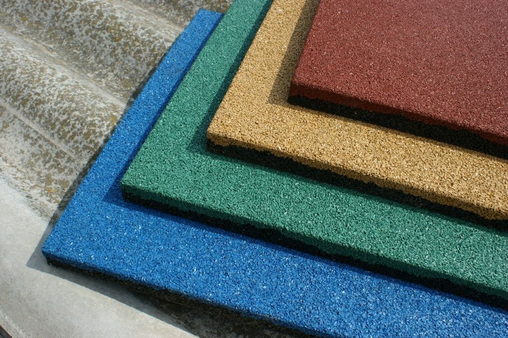 Продажа резиновой тротуарной плитки в Токсово